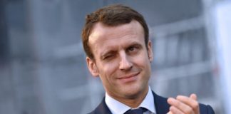 Macron tout rond tout flamme