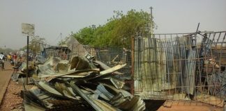 Incendie sur l’avenue Charles De Gaulle : Consternation en attendant un signe des autorités