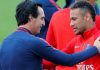 Emery espère toujours Neymar contre le Real