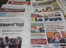 Justice, politique et sécurité, au menu des journaux burkinabè
