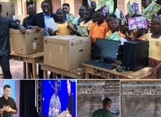 Ghana : pari réussi pour l’enseignant qui apprenait le logiciel Microsoft Word à ses élèves sans ordinateur