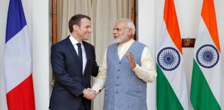 A New Delhi, Macron veut relancer le partenariat stratégique franco-indien