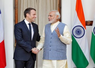 A New Delhi, Macron veut relancer le partenariat stratégique franco-indien
