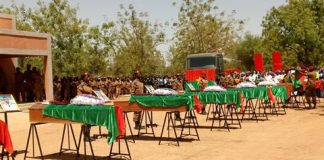 Inhumation des militaires au cimetière de Gounghin : moments d’intenses émotions