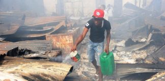 Incendie du marché de Madina: les commerçants veulent l’aide de l’Etat guinéen