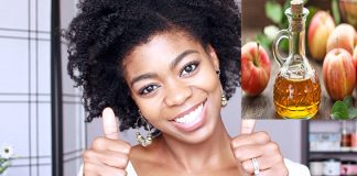 Le vinaigre de cidre pour des cheveux plus souples