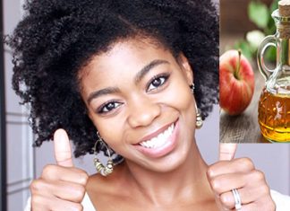 Le vinaigre de cidre pour des cheveux plus souples