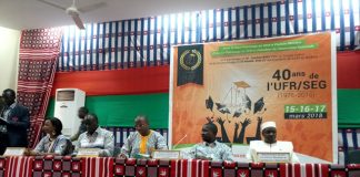 40 ans de l’UFR-SEG : Les uns réfléchissent, les autres revendiquent