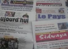Burkina Faso-Presse-Revue