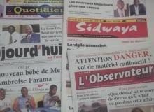 Les témoins du procès du putsch manqué dominent la Une des quotidiens burkinabè