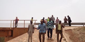 Construction du pont mixte sur le fleuve Mouhoun : Eric Bougouma annonce la fin des travaux pour le 24 juillet