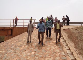 Construction du pont mixte sur le fleuve Mouhoun : Eric Bougouma annonce la fin des travaux pour le 24 juillet