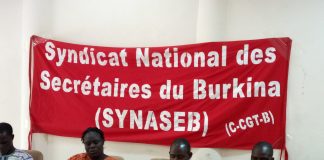 Le SYNASEB menace d’aller en grève, si le gouvernement ne respecte pas ses engagements