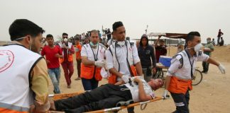 Des centaines de Palestiniens se rassemblent à Gaza pour un 6e vendredi de mobilisation