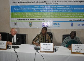 BURKINA FASO : LES ACTEURS DE L’ENVIRONNEMENT TRANSITENT VERS L’ECONOMIE VERTE INCLUSIVE