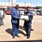 LA BNSP de Ouagadougou reçoit des véhicules et du matériel remise- materiel- brigade- nationale- sapeur- pompiers- ouagadougou