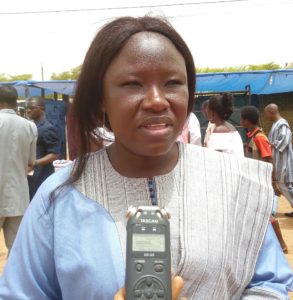 La promotrice des JPAK, Mme Nabi/Kaboré Zalissa