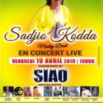 SADJIO KODDA CONCERT 19 AVRIL