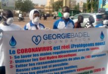 Lutte contre le Covid 19: Géorgie Badiel Fondation sensibilise la population Lutte -contre -le -Covid -19-Géorgie -Badiel -Fondation -sensibilise -la -population