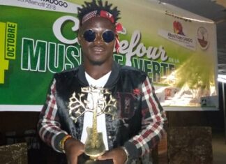 Carrefour de la musique verte : l’artiste mabiss wemba remporte le trophée de la 2 édition Carrefour-de-la-musique-verte