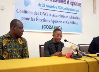 Scrutin couplé de 2020 : les observateurs de la CO2AEAC donnent la note de 9/10