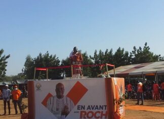 Présidentielle 2020 : à Kaya, Roch se montre hostile à la stigmatisation communautaire Présidentielle-2020 -à –Kaya-Roch -se –montre- hostile -à -la –stigmatisation- communautaire