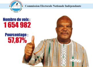 Présidentielle au Burkina Faso : Roch Marc Christian Kaboré est réélu Présidentielle-au-Burkina-Faso-Roch-Marc-Christian-Kaboré-est-réélu