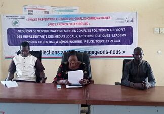 Prévention des conflits politiques : des acteurs outillés dans le Nahouri Prévention- des- conflits –politiques- des –acteurs- outillés -dans -le -Nahouri