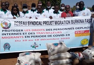 Kaya : le réseau syndical projet migration Burkina vole au secours des déplacés internes Kaya –le- réseau-syndical- projet- migration- Burkina- vole- au- secours- des- déplacés- internes