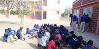 Koudougou : cinquante-sept (57) « éclaireurs » à l’école de Baden Powell LES-SCOUTEURS