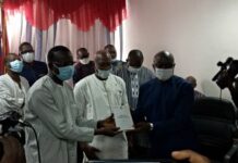 Ministère de l’Habitat, de l’Urbanisme et de la Ville : Me Bénéwendé Sankara prend son bâton de commandement Ministère -de -l-Habitat- de- l-Urbanisme –et- de –la- Ville Me- Bénéwendé- Sankara -prend –son- bâton- de- commandement