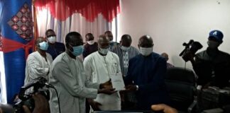 Ministère de l’Habitat, de l’Urbanisme et de la Ville : Me Bénéwendé Sankara prend son bâton de commandement Ministère -de -l-Habitat- de- l-Urbanisme –et- de –la- Ville Me- Bénéwendé- Sankara -prend –son- bâton- de- commandement