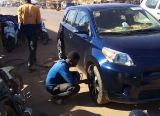 Métier de vulcanisateur : Ousseini Sourgou, un professionnel de sa génération Métier-de-vulcanisateur