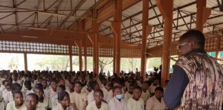 Koudougou : les élèves du collège Sainte Monique à l’école de la promotion de la cohésion sociale SENSIBILISATION-DES-ELEVES