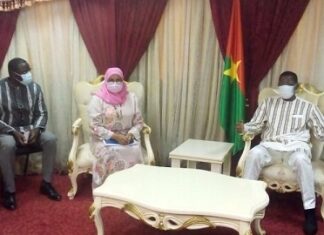 Assemblée nationale : le sous-secrétaire des nations unies en visite chez Bala Sakandé EN-SALLE-DE-AUDIENCE