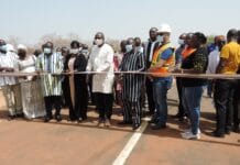 Pont Nazinon dans le Nahouri : le trafic routier désormais opérationnel