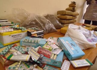 Fada N’gourma : un réseau de consommateur et trafiquant de drogue démantelé Fada-drogue-saisi-police