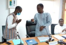 Centre de gestion des cités : Boureima THIOMBIANO désormais aux commandes INSTALLATION-NOUVEAU-DG