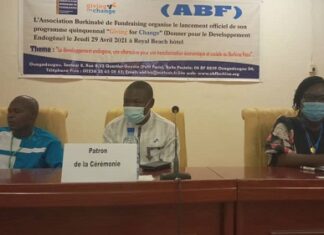 Lutte contre la pauvreté : l’Association Burkinabè de Fundraising lance son programme quinquennal Giving for Change