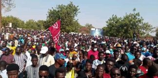 Fada N’gourma: le mouvement « U GULMU FI » exige la satisfaction des points de sa plateforme revendicative LES-MANIFESTANTS