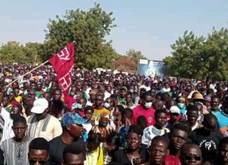 Fada N’gourma: le mouvement « U GULMU FI » exige la satisfaction des points de sa plateforme revendicative LES-MANIFESTANTS