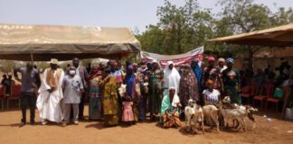 Sanmatenga : la Confédération Paysanne du Faso porte secours aux femmes vulnérables