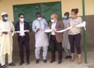Visite de l’ambassadeur de France au Sahel: le marché de Wendou inauguré sahel-dori-mare-inaugure-ambassadeure-france-luc-hallale