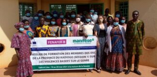 Violences basées sur le genre : l’ONG Manitese outille 14 associations et OSC du Kadiogo Violences-basées-genre-manitese