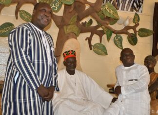 Burkina Faso: Kouadio Konan Bertin demande des conseils au Mogho Naaba Bâongho Kouadio-Konan-Bertin