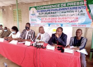 Première session parlementaire de l’Assemblée Nationale : le NTD fait le bilan de sa participation Première-session- parlementaire- de l-Assemblée- Nationale- le- NTD -fait –le- bilan- de- sa- participation