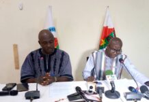 Situation sécuritaire :  la coordination nationale des OSC pour la patrie exprime son mécontentement PASCAL-ZAIDA-ET-MARCEL-TANKOANO-EN-CONFERENCEDE-PRESSE