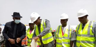 Valorisation de la filière viande au Burkina : Endeavour Mining pose la première pierre d’un parc d’engraissement à Tuy POSE-DE-PIERRE