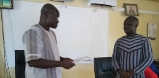 Direction Provinciale des Ressources Animales et Halieutiques du Nahouri : Tasséré Kaboré est le nouveau directeur INSTALLATION-OFFICIELLE