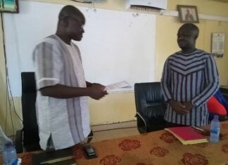 Direction Provinciale des Ressources Animales et Halieutiques du Nahouri : Tasséré Kaboré est le nouveau directeur INSTALLATION-OFFICIELLE